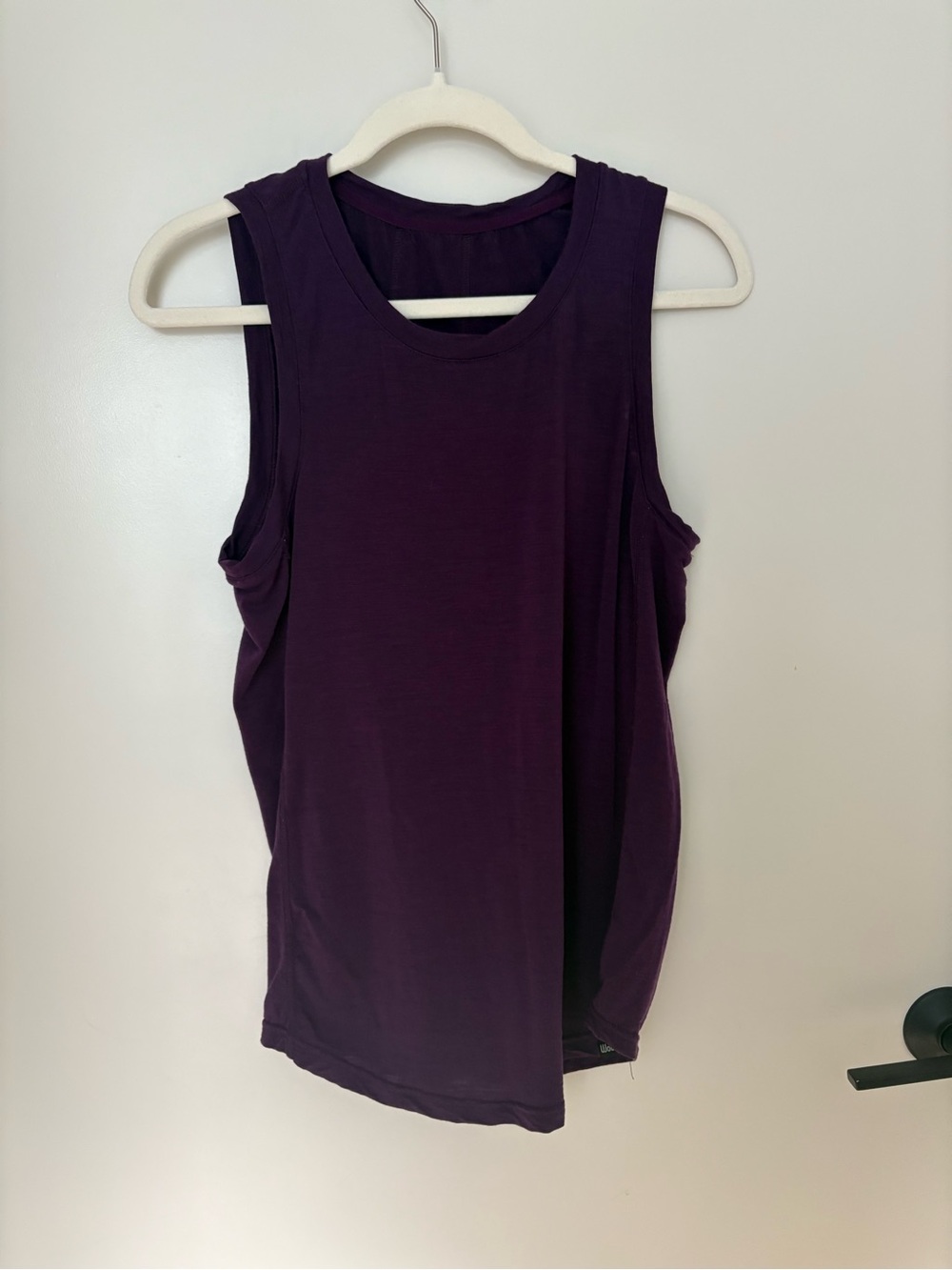 Woolly Merino Tank Purple Crew Top Shirt Tank Hiking Sporty Outdoor M